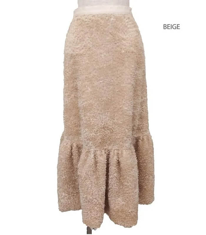 【Adonisis】シャギー×チュールマーメイドスカート★☆S25309