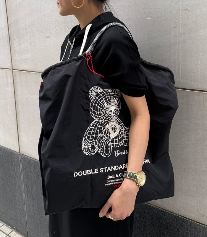 【DOUBLE STANDARD CLOTHING】3Dベアショッピングバッグ★☆0400-018-251