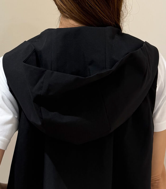 【PICCIN PERLA】ポケットフリルペプラムベスト★☆907000