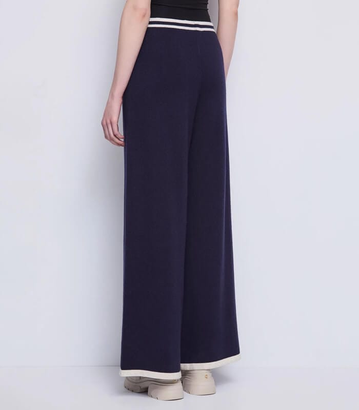 【SALE】【GAUDi】配色ポイントニットパンツ●IT521BD23001