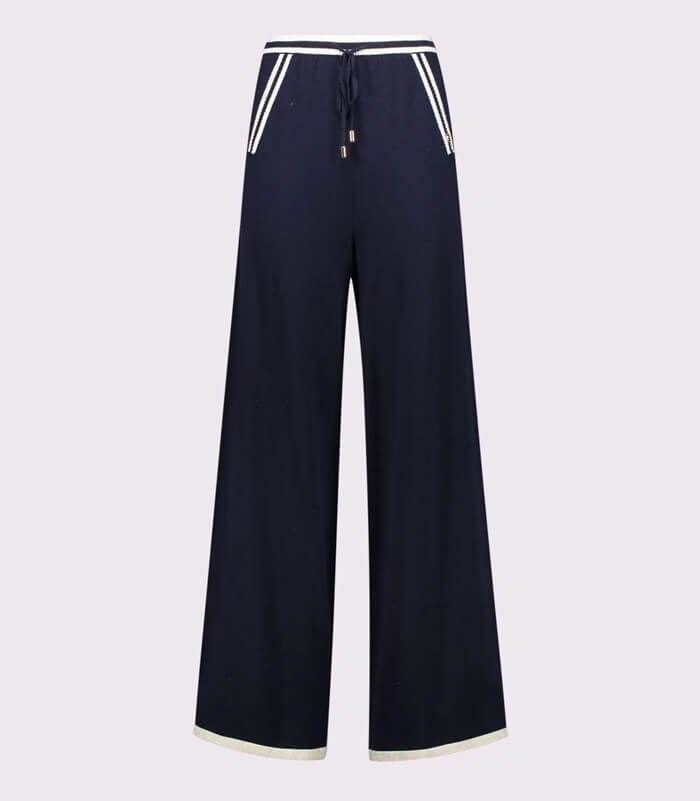 【SALE】【GAUDi】配色ポイントニットパンツ●IT521BD23001