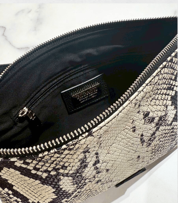 【RIPANI】MARYAM2wayパイソンレザーハンドバッグ★I881SP-MARYAM