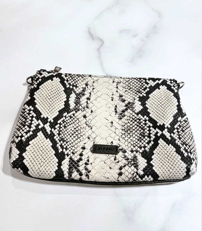 【RIPANI】MARYAM2wayパイソンレザーハンドバッグ★I881SP-MARYAM