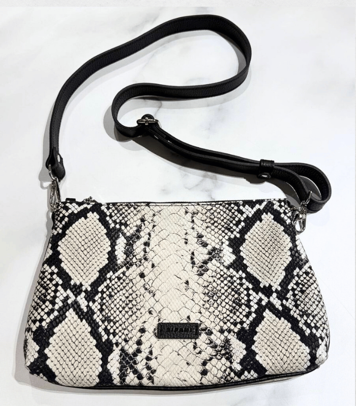 【RIPANI】MARYAM2wayパイソンレザーハンドバッグ★I881SP-MARYAM
