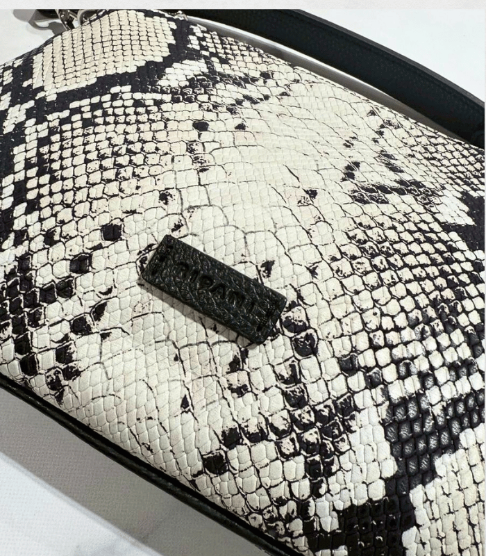 【RIPANI】MARYAM2wayパイソンレザーハンドバッグ★I881SP-MARYAM