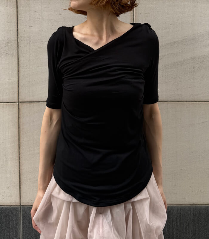 【MAISON MAVERICK PRESENTS】ドレープデザインカットソー★☆MM5120