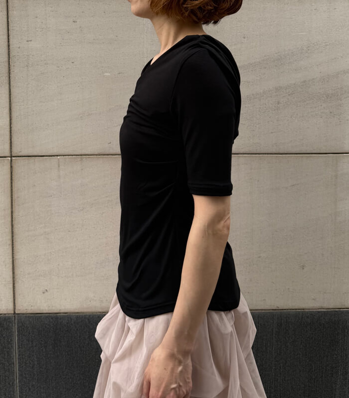 【MAISON MAVERICK PRESENTS】ドレープデザインカットソー★☆MM5120