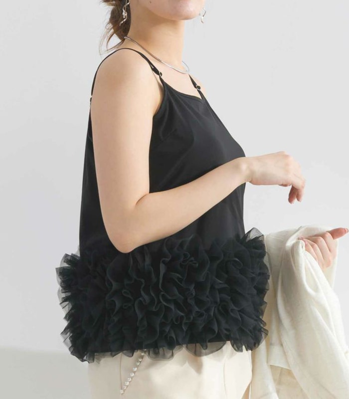 【PICCIN PERLA】フラワーキャミソール★906550