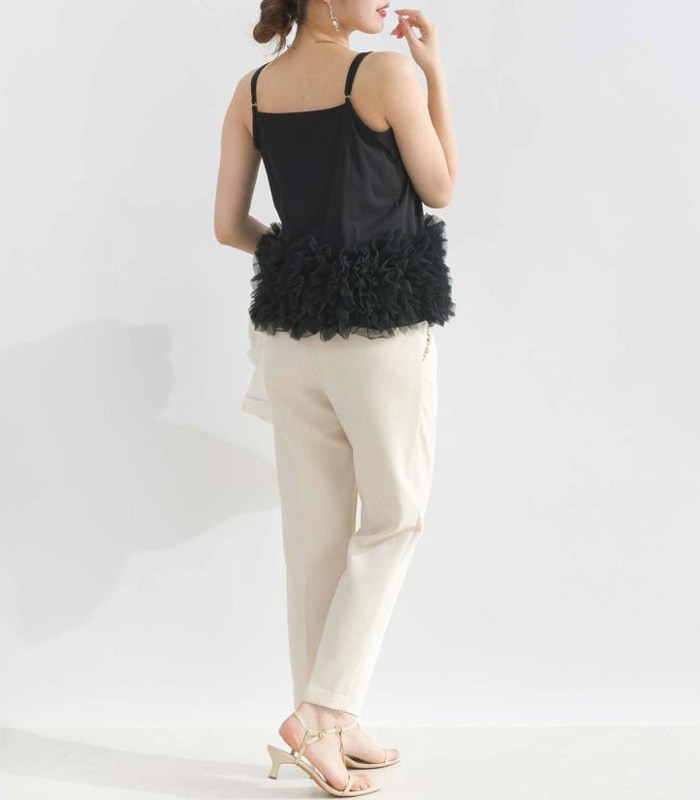 【PICCIN PERLA】フラワーキャミソール★906550