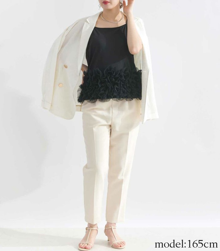 【PICCIN PERLA】フラワーキャミソール★906550