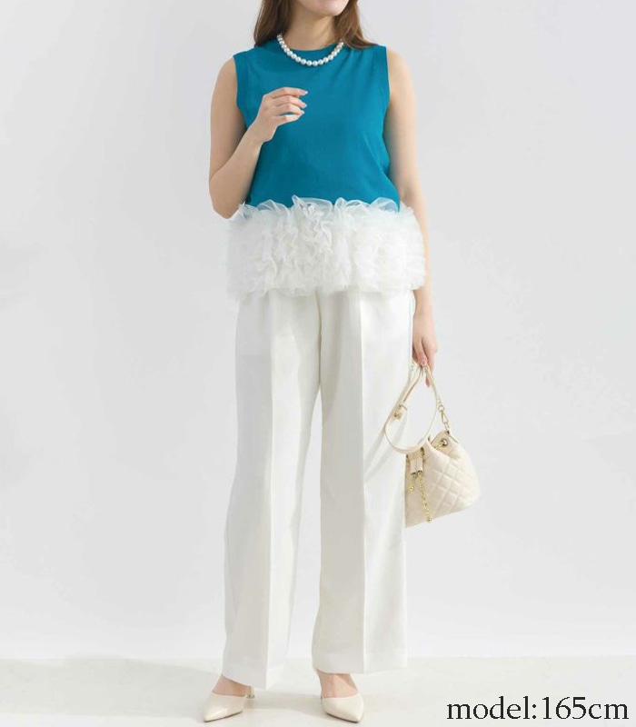 【PICCIN PERLA】フラワーキャミソール★906550