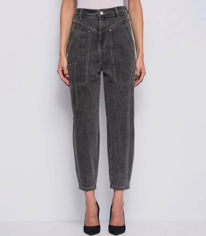 【SALE】【GAUDi】ゆるブラックデニム●IT521BD26010