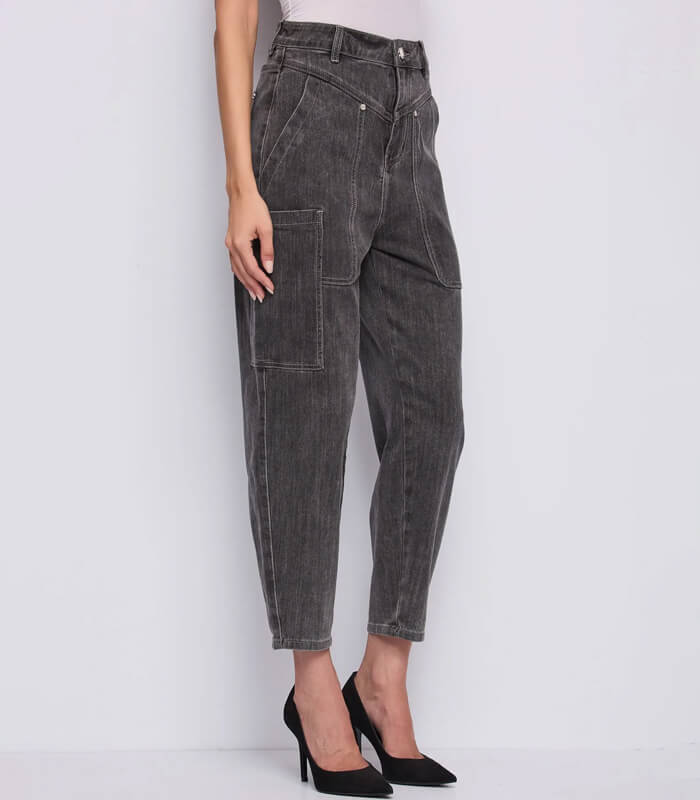 【SALE】【GAUDi】ゆるブラックデニム●IT521BD26010