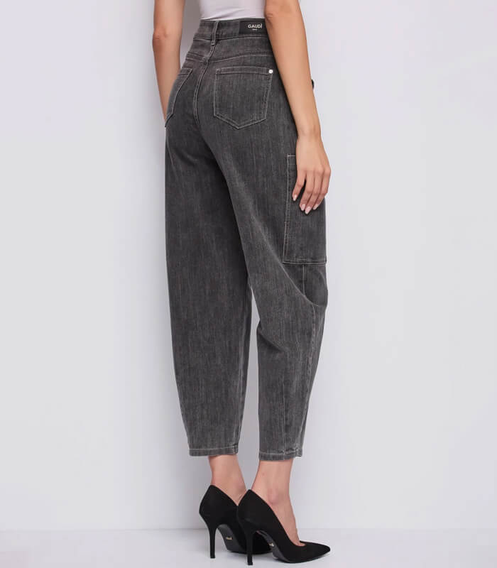 【SALE】【GAUDi】ゆるブラックデニム●IT521BD26010
