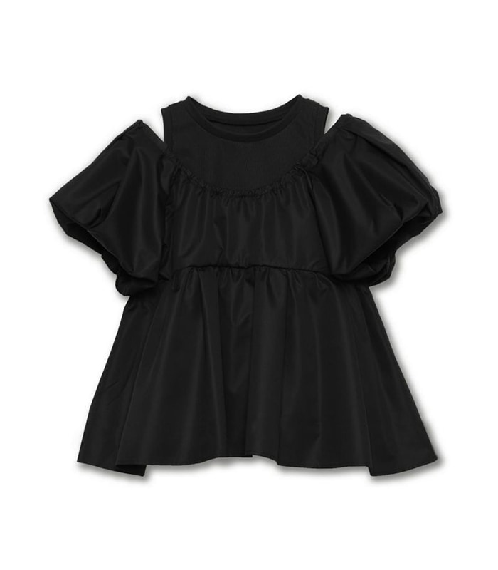 【SALE】【Re.Verofonna】タンクレイヤードペプラムブラウス▼☆5253314