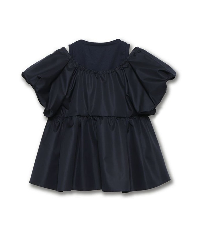 【SALE】【Re.Verofonna】タンクレイヤードペプラムブラウス▼☆5253314