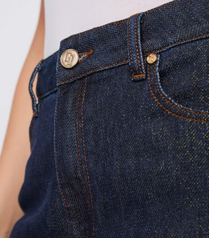 【SALE】【GAUDi】ラメマムフィットデニム●IT521BD26020