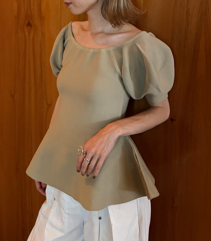 【Desert Rose】パフスリーブニット★☆BDKT-71