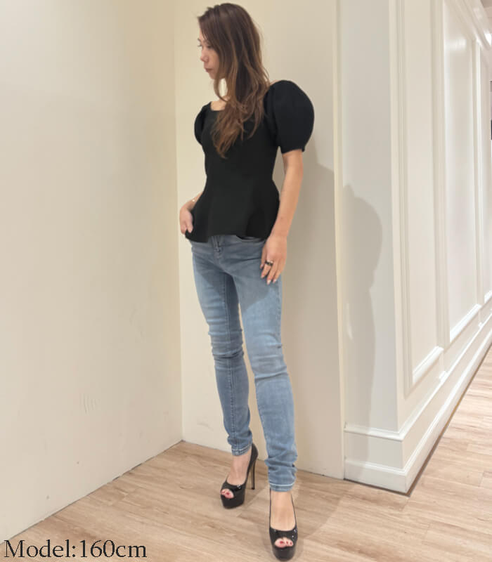 【Desert Rose】パフスリーブニット★☆BDKT-71