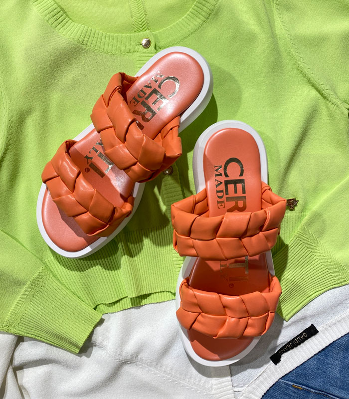 SALE】【CERUTTI】パデッド厚底プラットフォームサンダル○21689