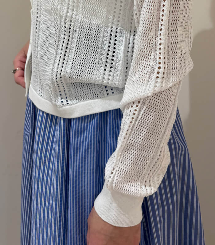 【SALE】【GAUDI】透かし編みカーディガン■IT611BD53020