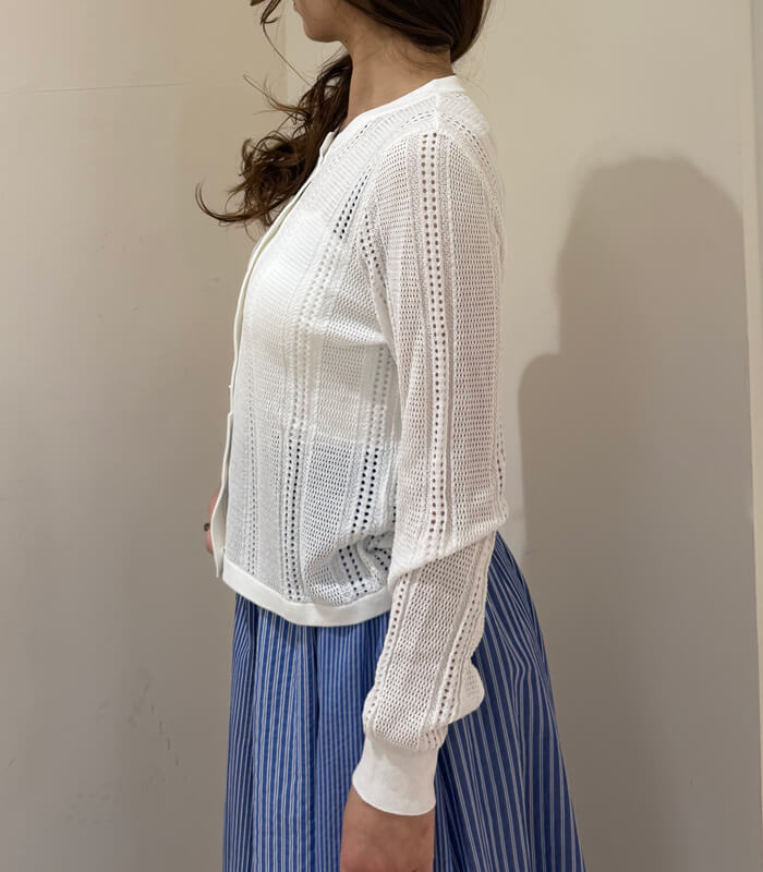 【SALE】【GAUDI】透かし編みカーディガン■IT611BD53020