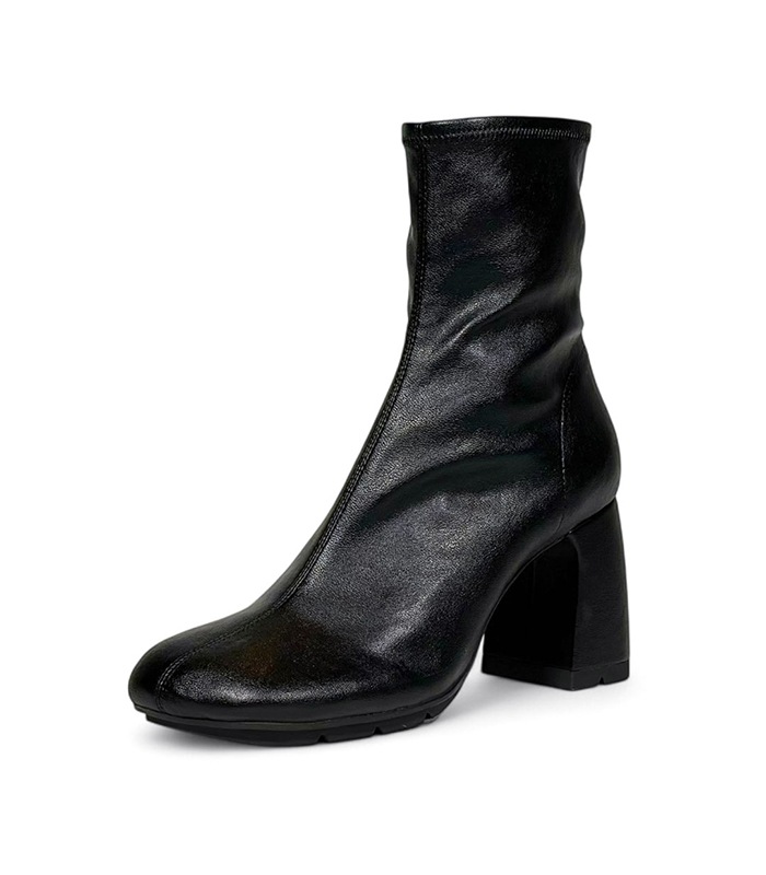 【SALE】【ASH】ストレッチレザーヒールショートブーツ▼☆152412