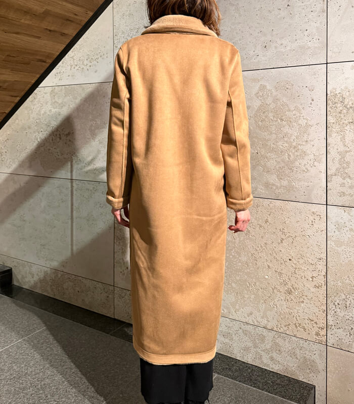 【SALE】【Rinascimento】リバーシブルムートンファーロングコート▼ITRIN122205