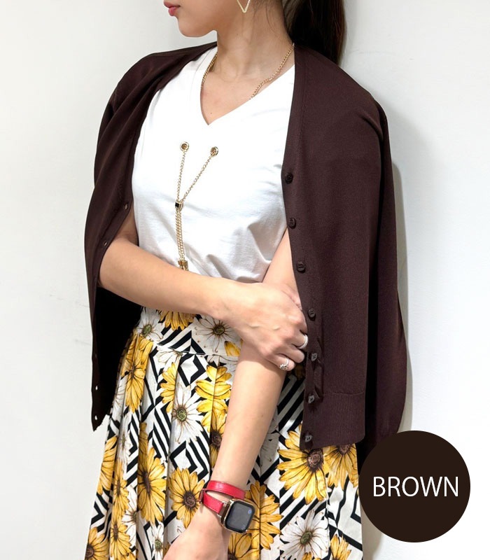 【SALE】【Desert Rose】Vネックニットカーディガン■☆BDKT-46
