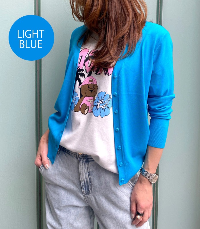 【SALE】【Desert Rose】Vネックニットカーディガン■☆BDKT-46