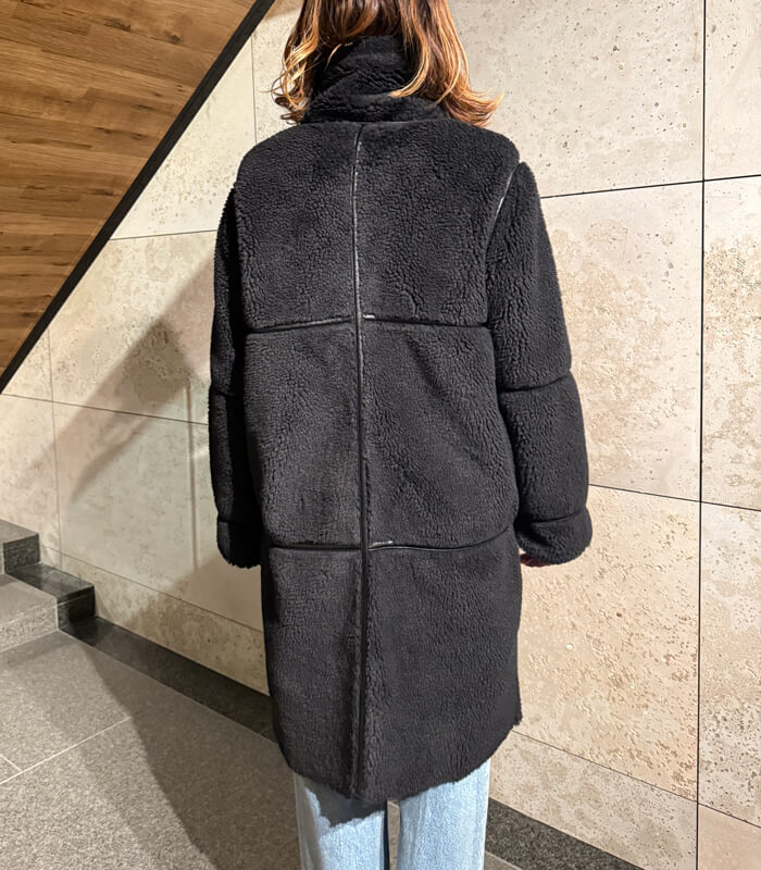 DENNY ROSE】フェイクムートンコート▽IT421ND39002 | WEAR,アウター