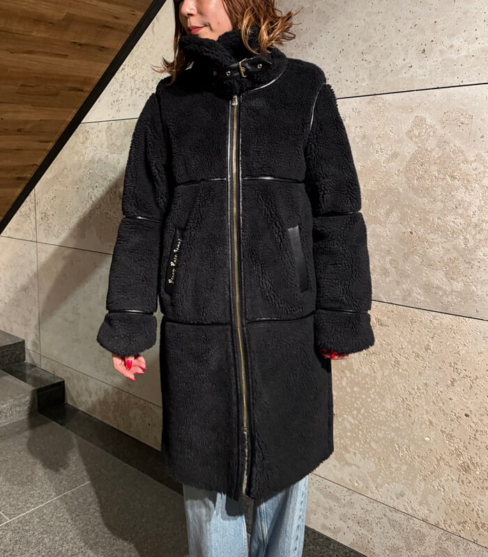 DENNY ROSE】フェイクムートンコート▽IT421ND39002 | WEAR,アウター