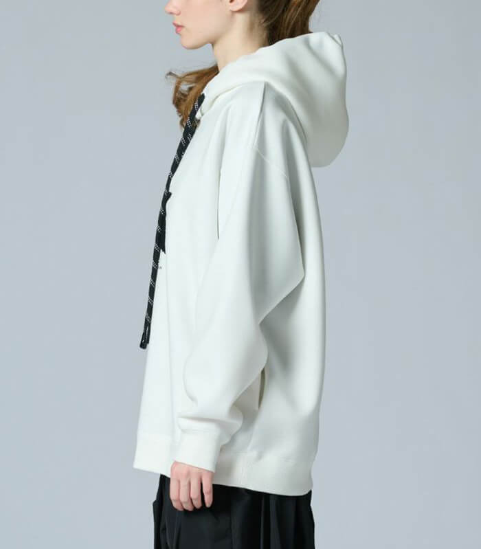 DOUBLE STANDARD CLOTHING】スター刺繍 ダンボールニットパーカー