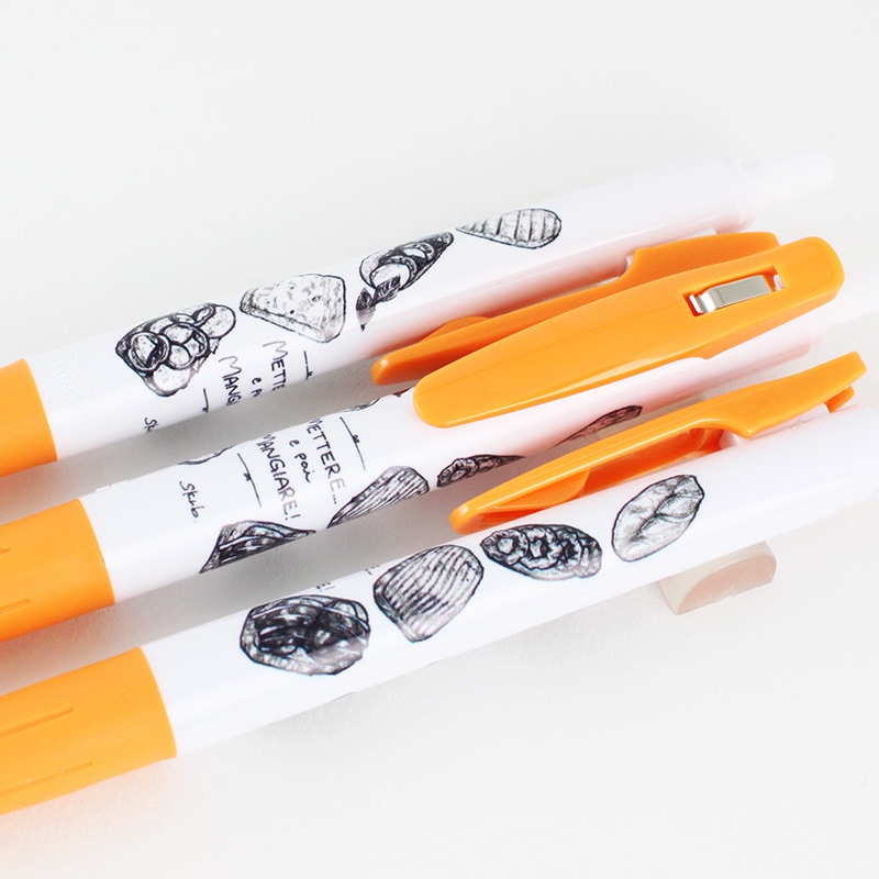 skrb 様│ゼブラ 360度転写印刷 彩り職人 サラサクリップ ホワイト軸