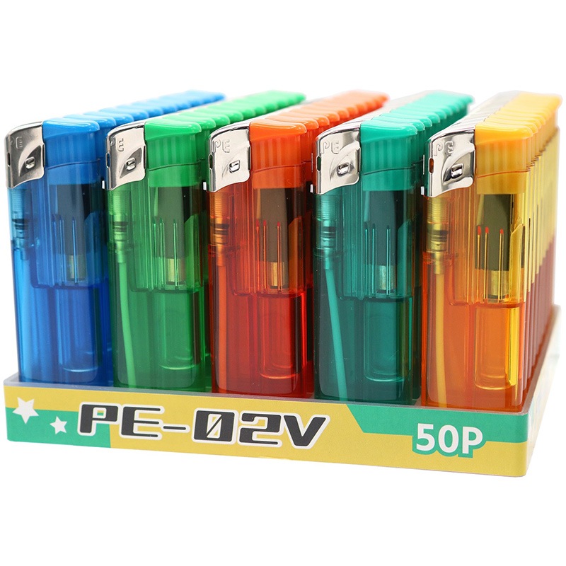 東京パイプ PE-02V プッシュ電子ライター│名入れライター｜デザイン