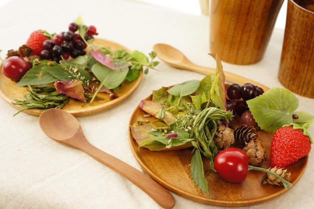 マホガニーラウンドプレート お家カフェ | すべての商品 | 木のお店