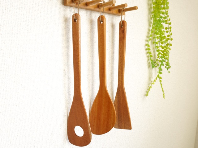 マホガニーの木べら ラウンドタイプ | すべての商品 | 木のお店