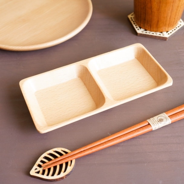 木爪正角皿2枚&長角皿2枚 東屋（アヅマヤ）木瓜角皿 | LIVING MOTIF｜家具・インテリア