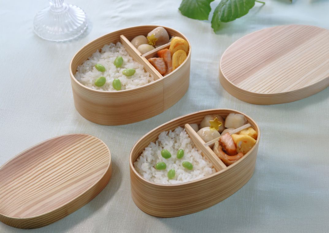 弁当箱 曲げわっぱ S 通販 電子レンジ対応 食洗機対応 ほんとうに使いやすい曲げわっぱ ランチ ランチボックス 大人 女子 まげわっぱ お弁当 木製 弁当 運動会 ピクニック 男性 １段 仕切り 遠足 わっぱ弁当 小判型 おしゃれ かのりゅう レディース
