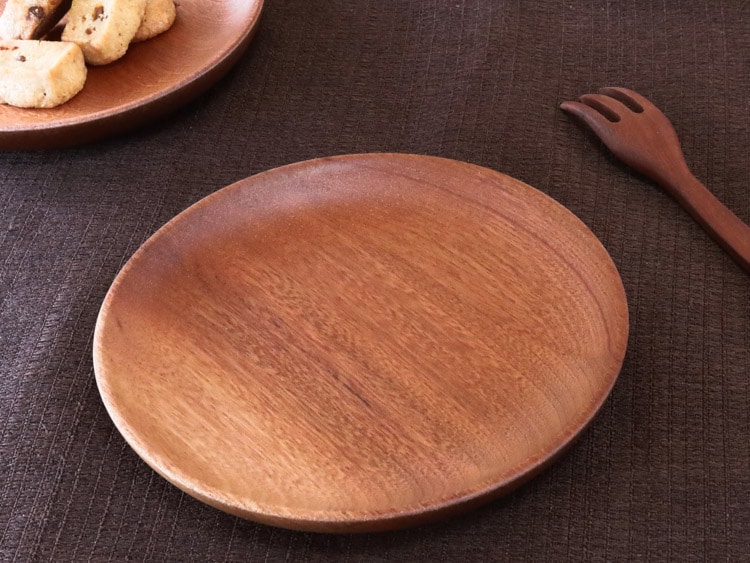 サペリ ラウンドプレート