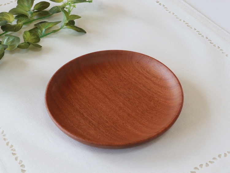 サペリ ラウンドプレート