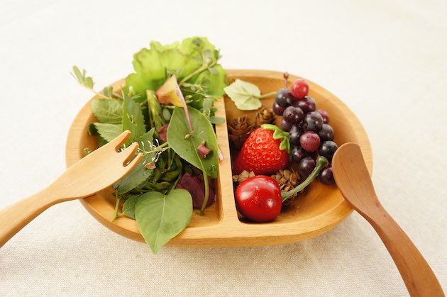 マホガニーの木のキッズランチプレート | すべての商品 | 木のお店