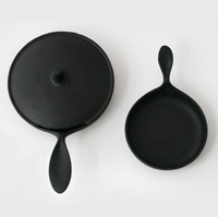 南部鉄器/ フライパン 鉄 /小笠原陸兆 ミニパン大小セット [ 鉄 フライパン セットihは南部鉄器]|フライパン|キッチン