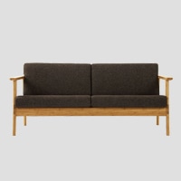  ソファー 2.5人掛け / TEORI テオリ C sofa ソファー [ ソファ 2人掛け 3人掛け 二人 三人 レザー モダン かわいい 北欧 teori テオリ おしゃれ ウッド ]|イージー