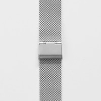 黒芯白　180cm×50 五十嵐威暢 eki watch 37mm 替えバンド：メッシュ【ゆうパケット