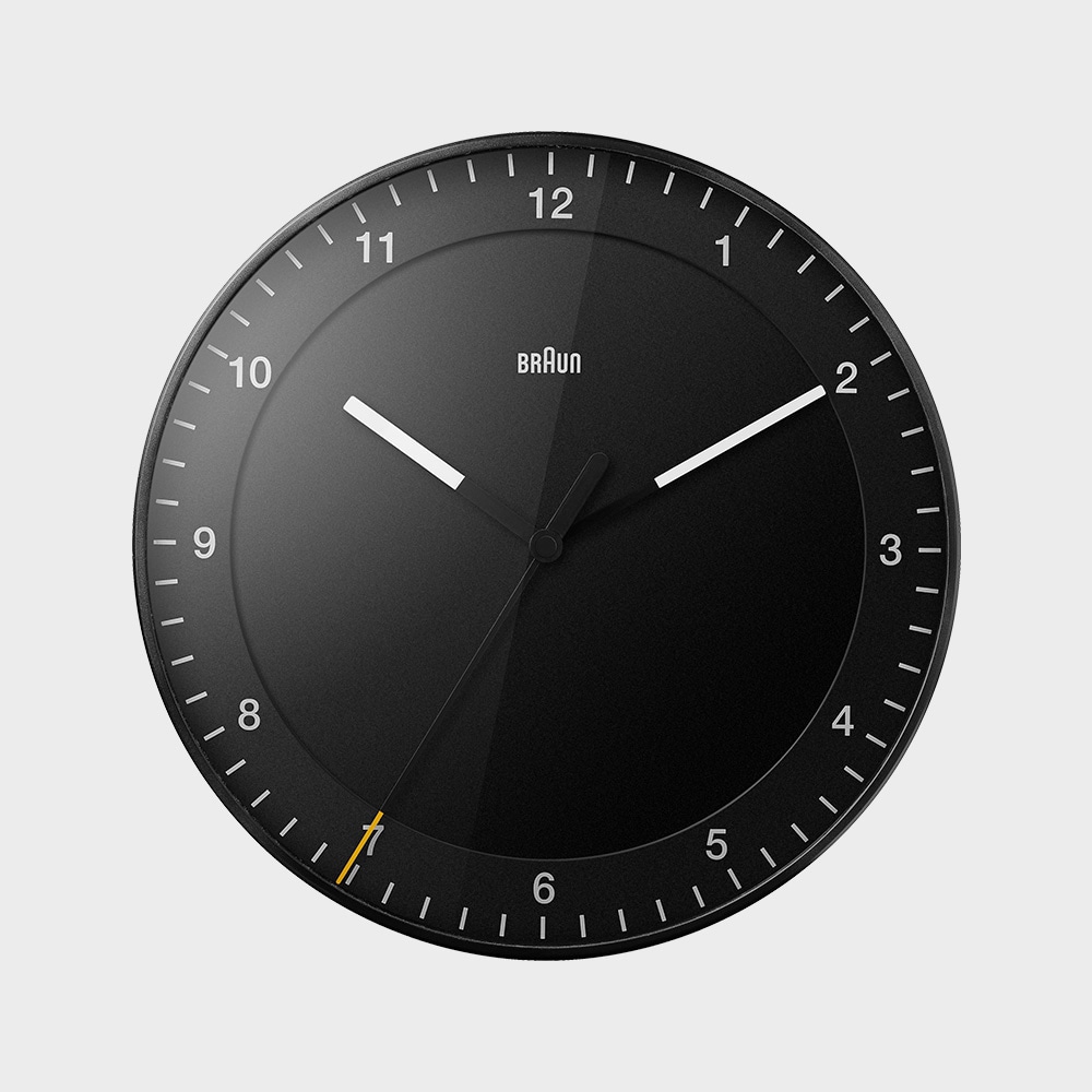 ヴィンテージ BRAUN ABW22 ウォールクロック 掛け時計 ドイツ製 壁掛け時計 掛け時計 / BRAUN ブラウン BC17 白 黒 [ 壁掛け 掛時計