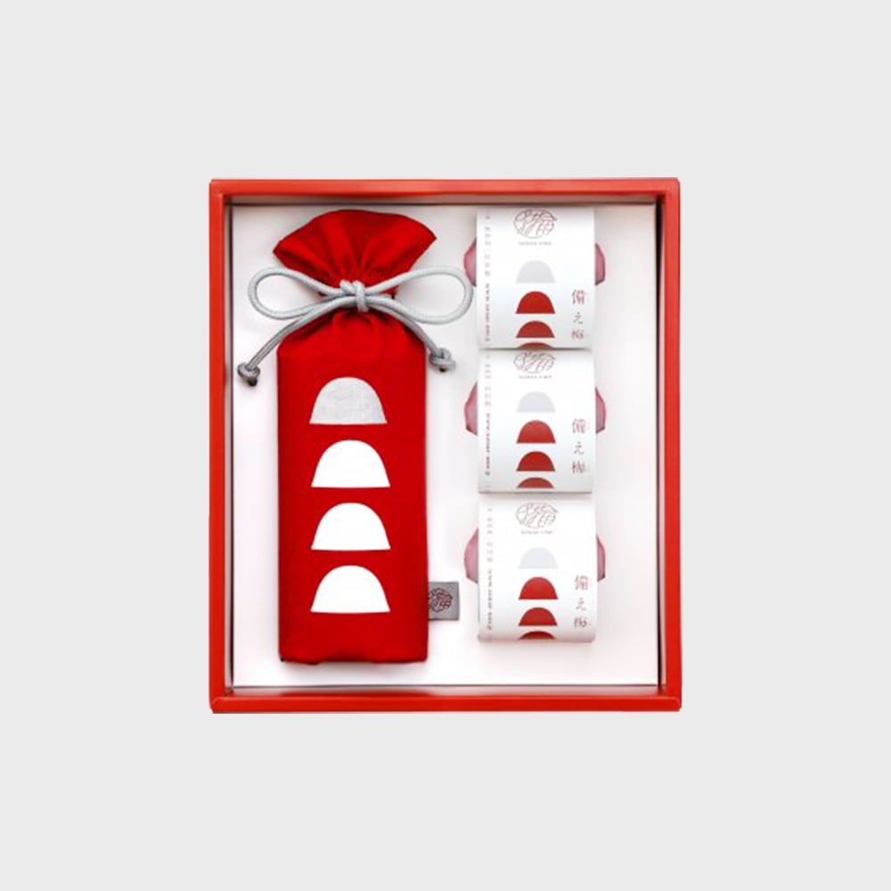 bamboocut 防災用梅干し 備え梅 ギフトボックスBセット [ 防災備蓄食