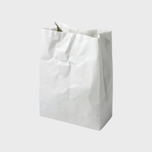 ceramicjapan ߥåѥ Komatsu Makoto  ִ  crinkle superbag #2 SK-2 White [ ե١ MoMA쥯  ֥ ]ڤ椦ѥåԲġ