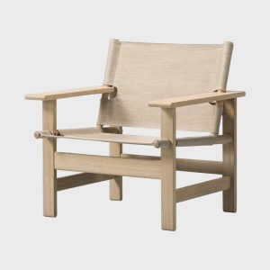 Fredericia フレデリシア The Canvas Chair キャンパスチェア ナチュラルキャンパス オークライトオイル|その他