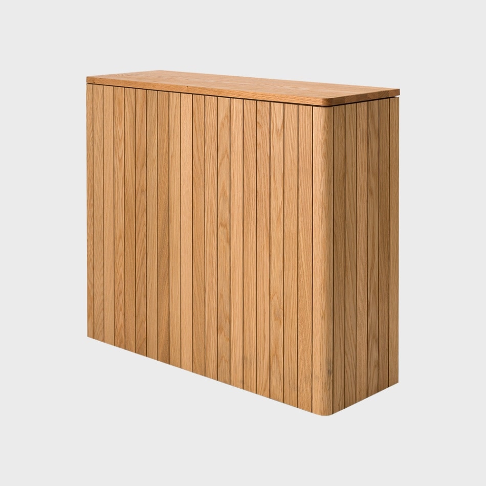 南海工業株式会社 IF 防災備蓄収納ボックス WALL M IF イフ 防災備蓄品 収納用ボックス WALL L Wood [ 普段はサイド